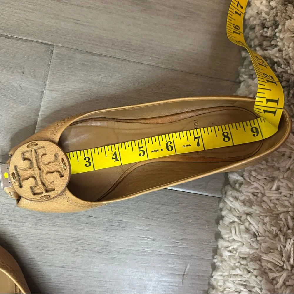 Tory Burch Sally Wedge Shoes Tan